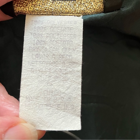 Eliza of California, Inc. Brocade Holiday Party Off Shoulder Bodice Fitted Top - Picture 10 of 10